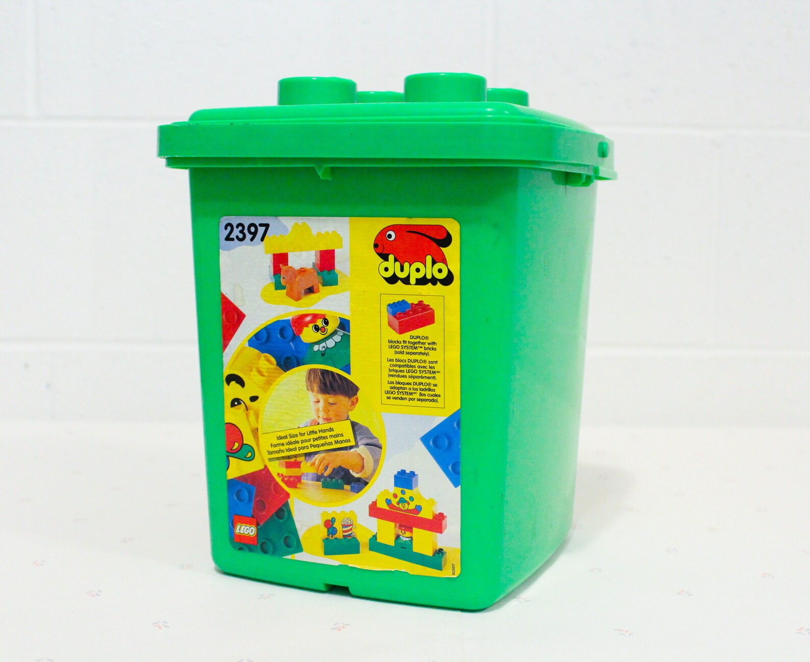 80s Vintage Duplo Blocks Plastic Container Carry Case for Etsy