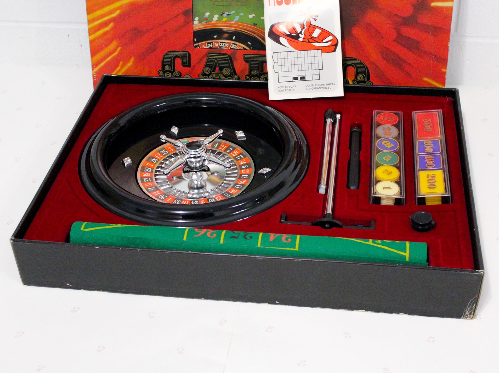 Peri Monte Carlo Roulette Wheel 70s Vintage Roulette Game Etsy