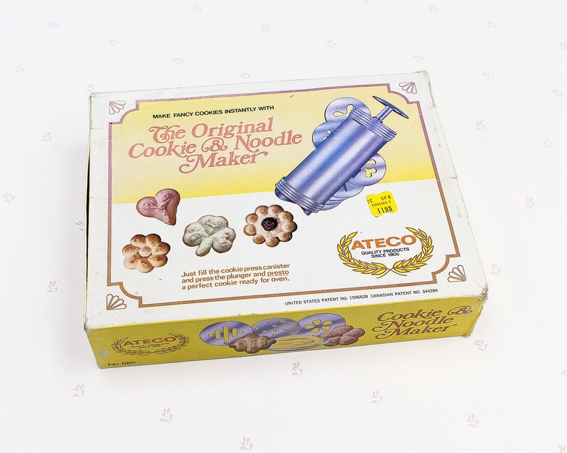 Vintage Cookie Maker Noodle Maker Foodie Gift For Baker Etsy