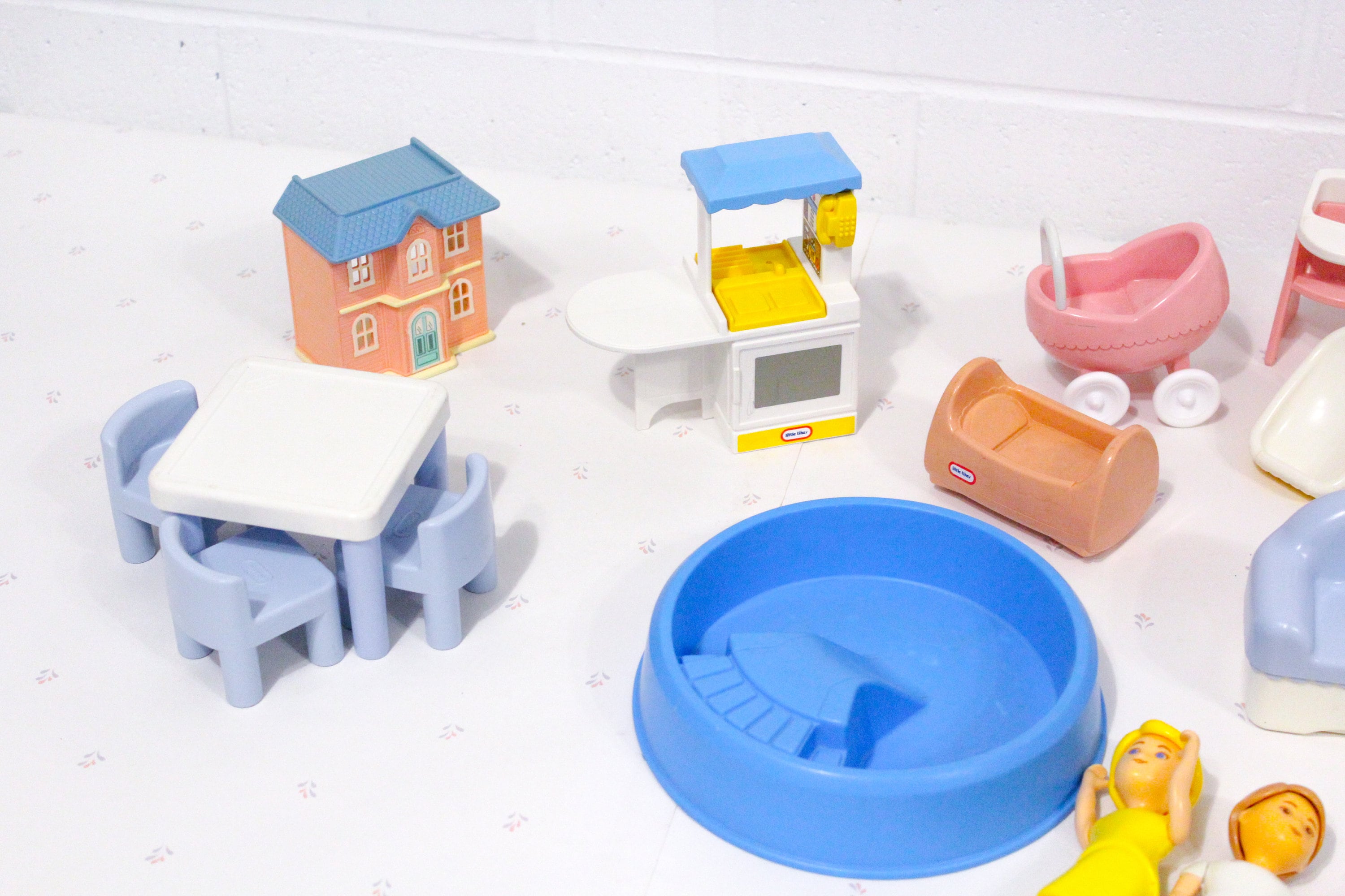 90s Vintage Little Tikes Toy Set Kids Toy Dollhouse Furniture Etsy