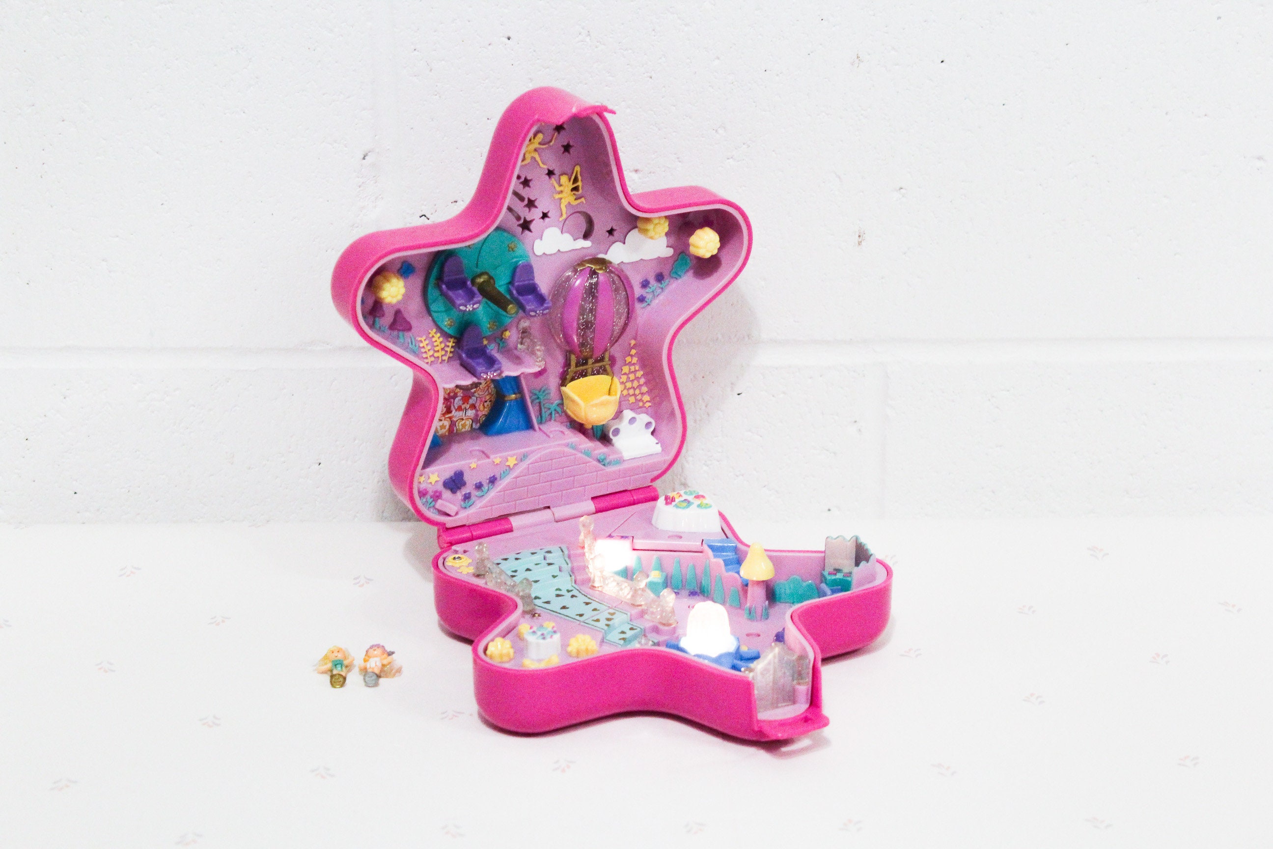 Polly Pocket Fairylight Star Compact Toy Playset 90s Vintage Etsy