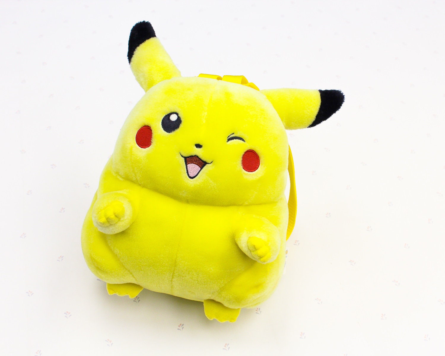 pikachu plush backpack
