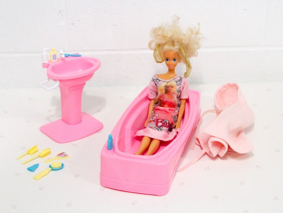 1990s Group of Barbie Clothes and Accessories