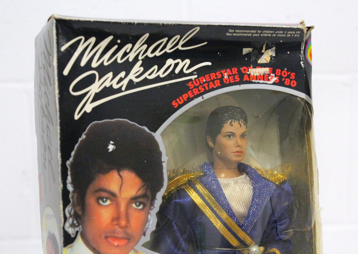 Michael Jackson Grammy Awards Doll Toy 80s Pop Doll 80s Etsy