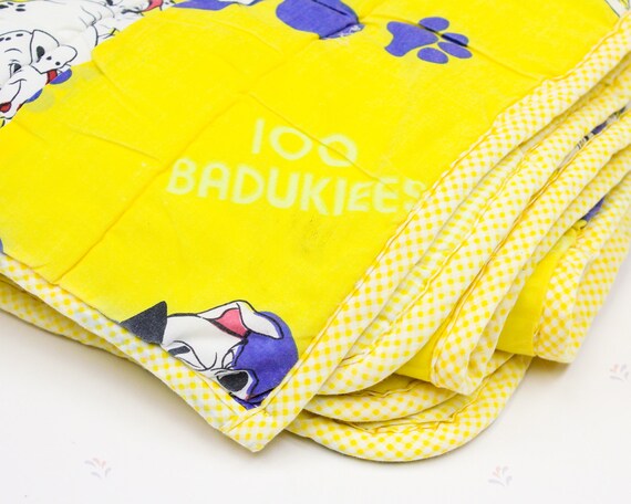 Vintage Disney 101 Dalmatians Comforter Bedspread Disney Kids Etsy