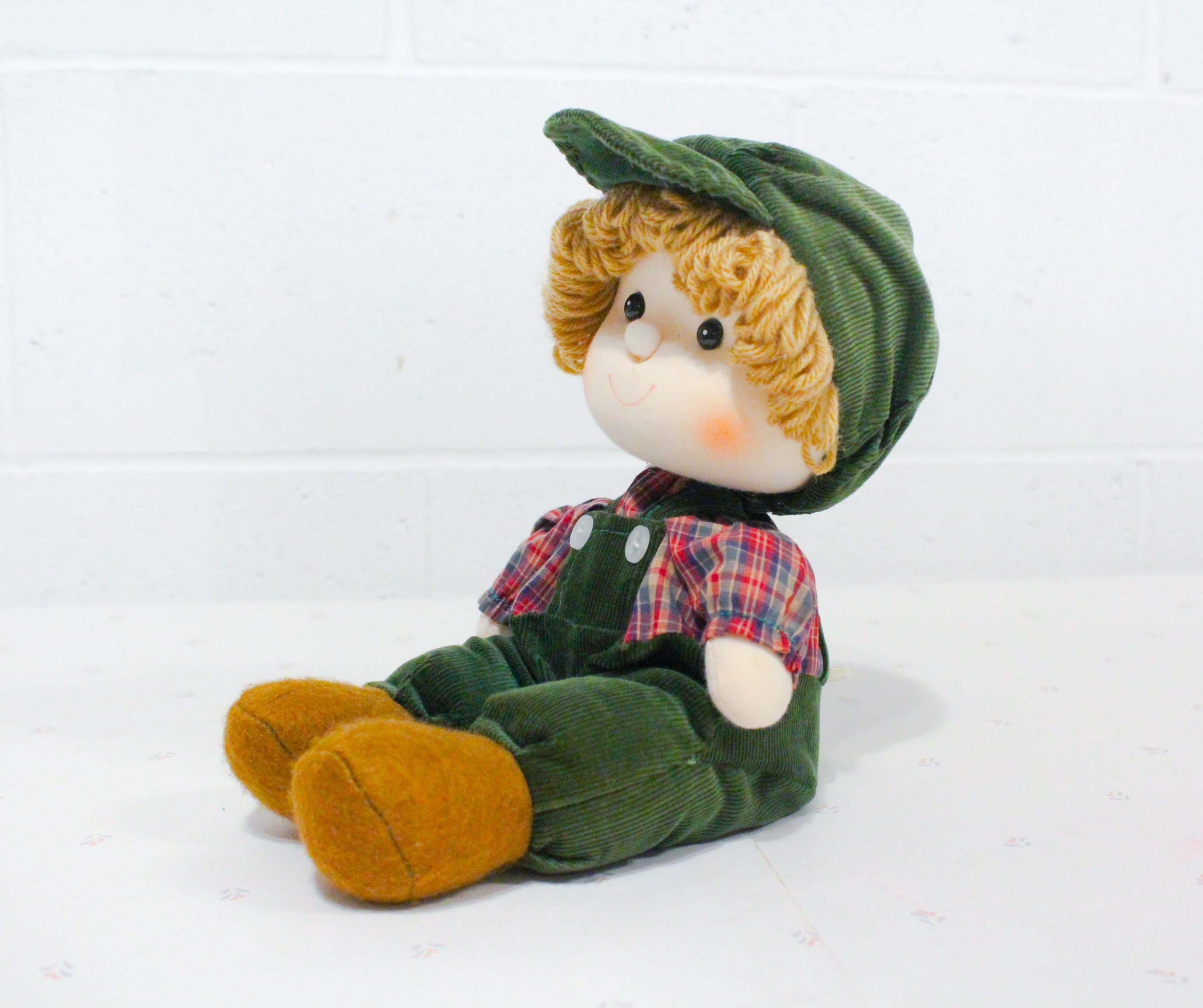 80s Vintage Musical Doll Toy Little Boy Dollmax Doll Music Etsy