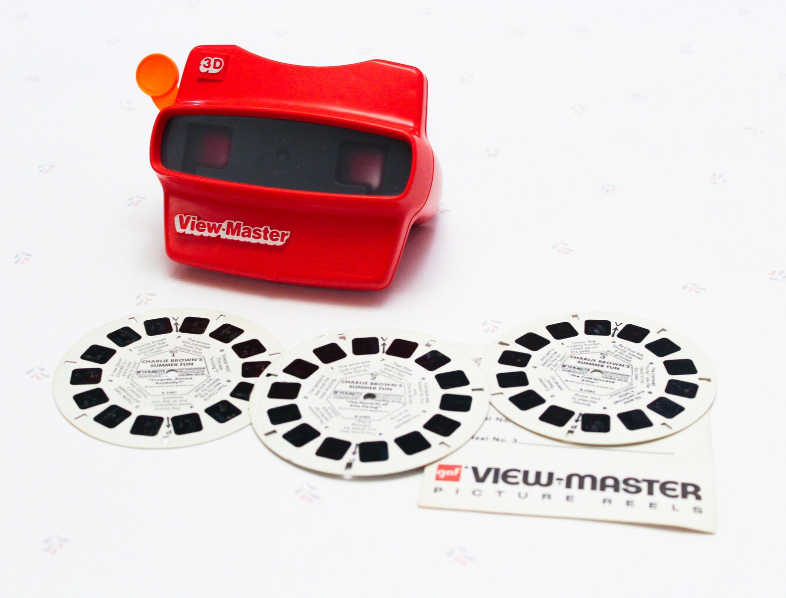 Vintage Charlie Brown View Master Toy Set Kids Viewfinder Toy Etsy