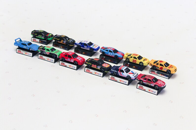 Vintage Nascar Collectible Car Lot, Nascar Stock Car & Collector Cards ...