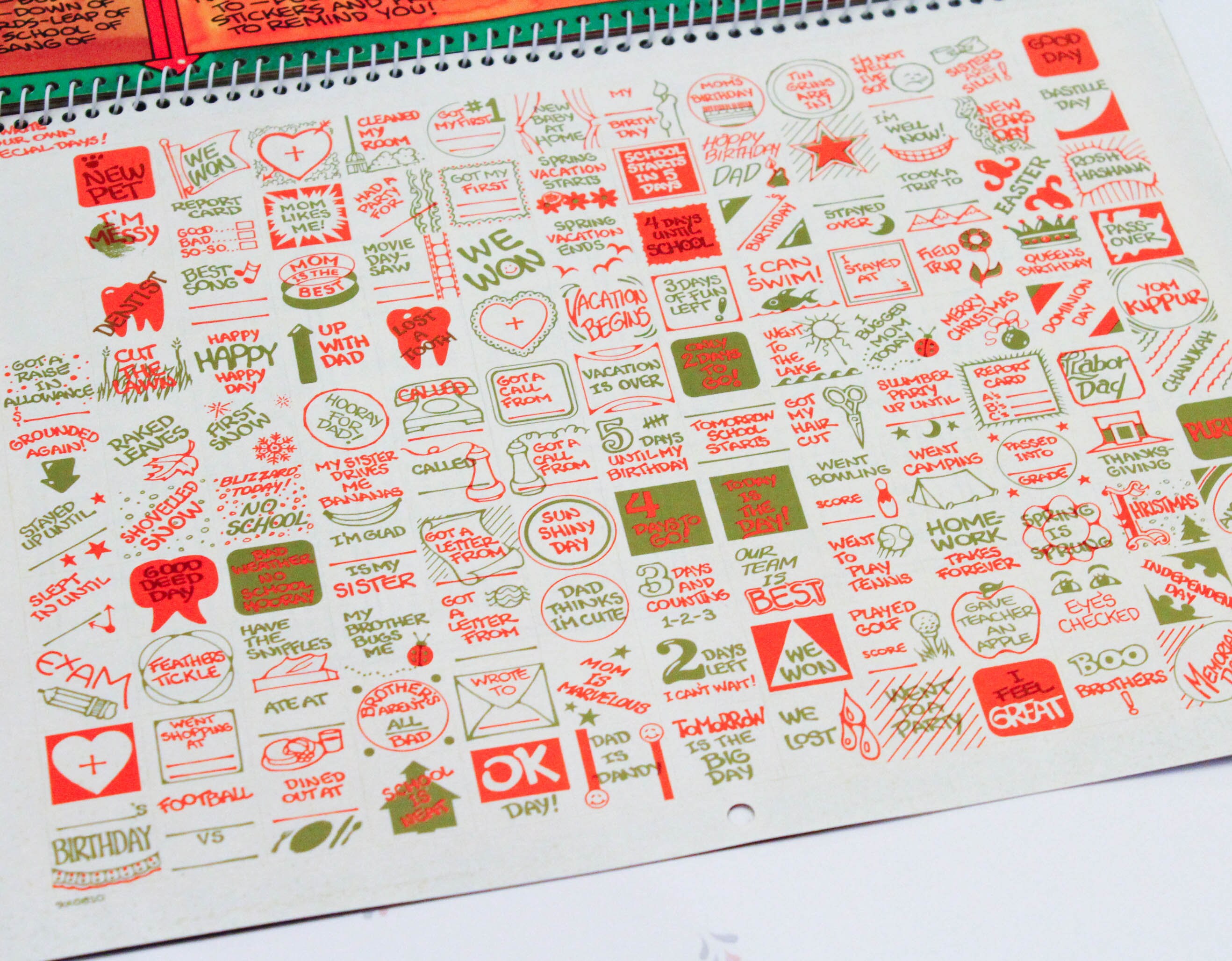 1970s Amway Calendar 70s Retro Ephemera 70s Wall Art Etsy Canada