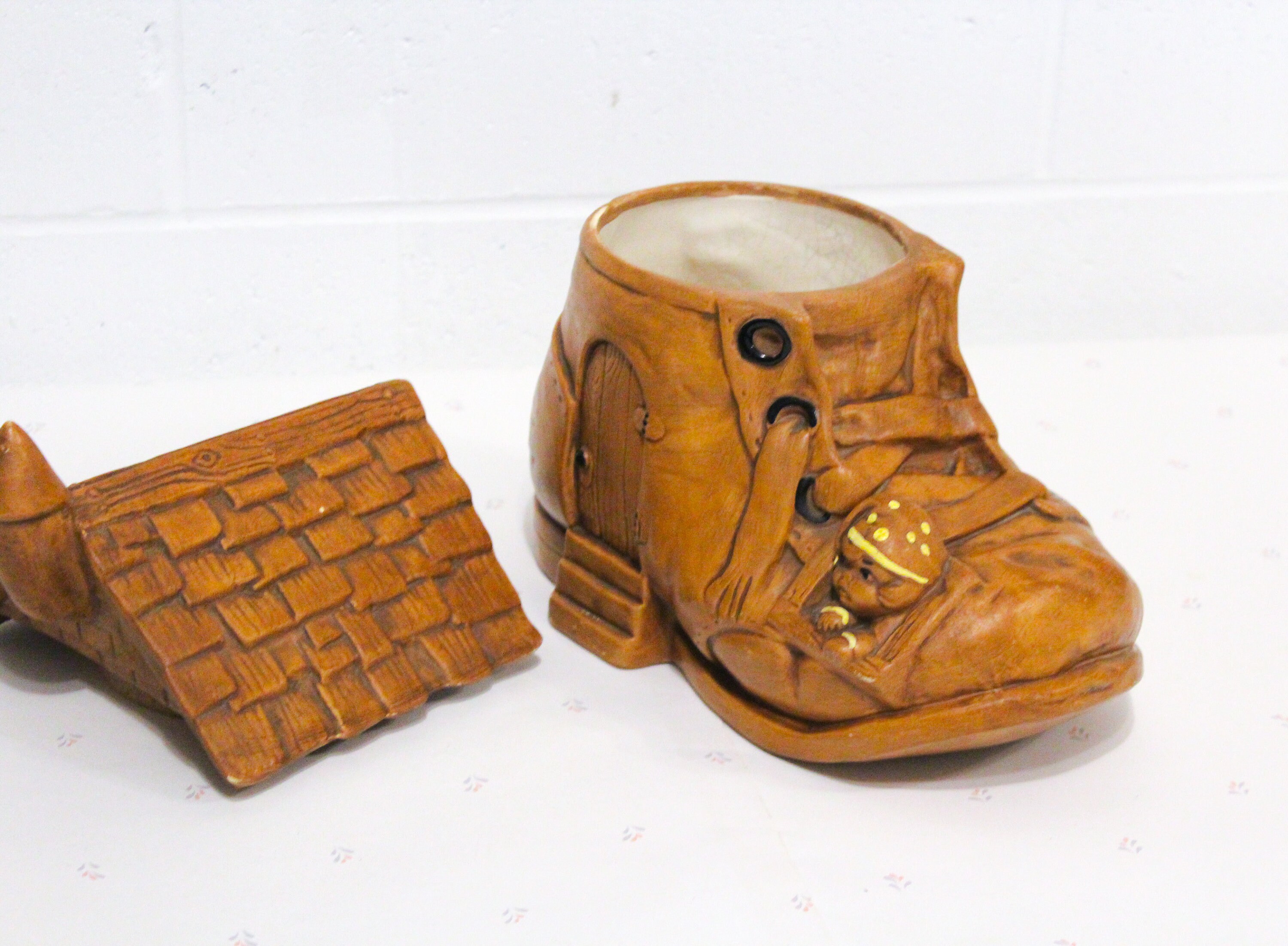 Vintage Ceramic Boot Cookie Jar Twin Winton Old Boot Jar for Etsy