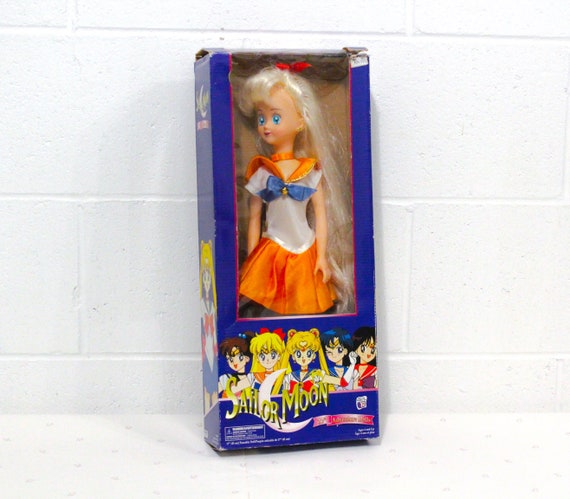 Vintage Sailor Venus Poseable Doll 90s Kid Sailor Moon Adventure