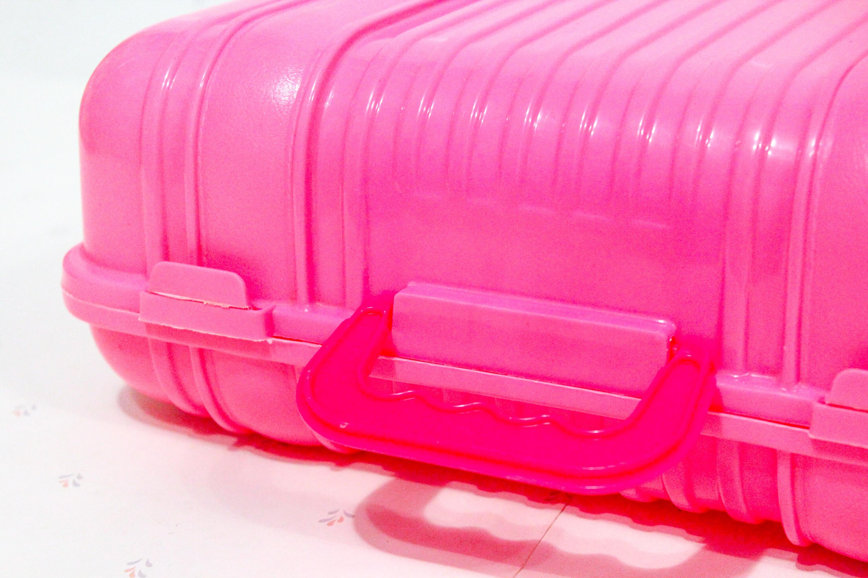 Hot Pink Barbie Case Carrying Case for Dolls Vintage Barbie | Etsy
