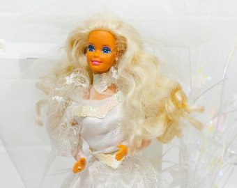 Wedding Fantasy Barbie Gift Set, Wedding Barbie Set, Vintage Barbie Toys  for Girls, 90s Barbie Bride Doll, Barbie Doll Lot