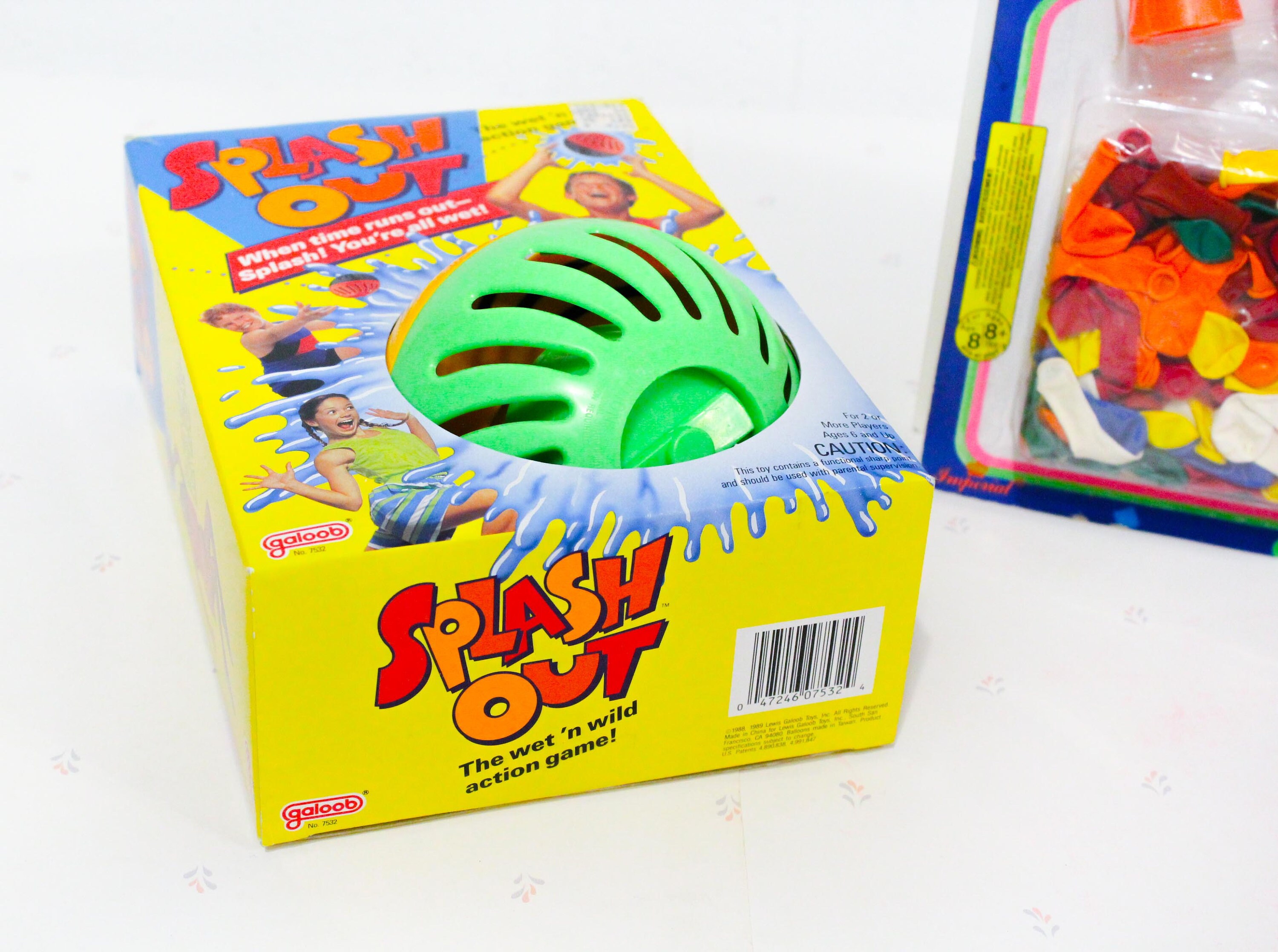 Splash Out Water Ball Action Game Toy 80s Kids Toy 1980s Etsy UK