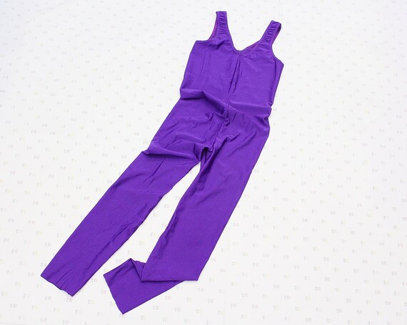 Vintage Unitard Bodysuit, Girls Dance Costume, 80s