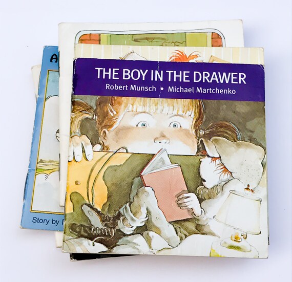 Items Similar To Vintage Robert Munsch Mini Book Set Annick Press