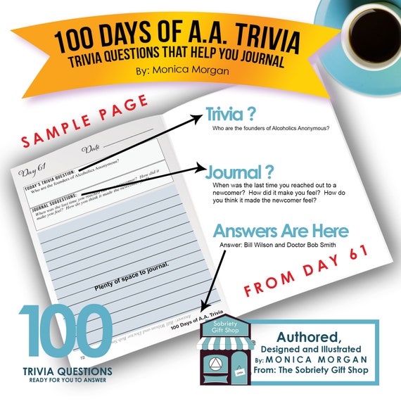 100 Days Of A A Trivia Etsy