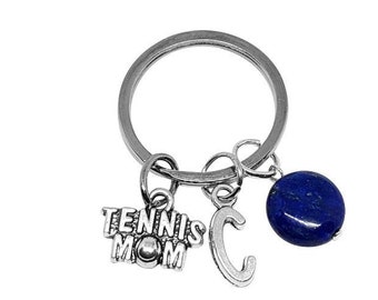 Tennis Mom, Tennis Gift, Tennis Keychain, Keychain For Mom, Tennis Keychain, Tennis Theme Keychain, Tennis Gifts Women, Sport Keychain