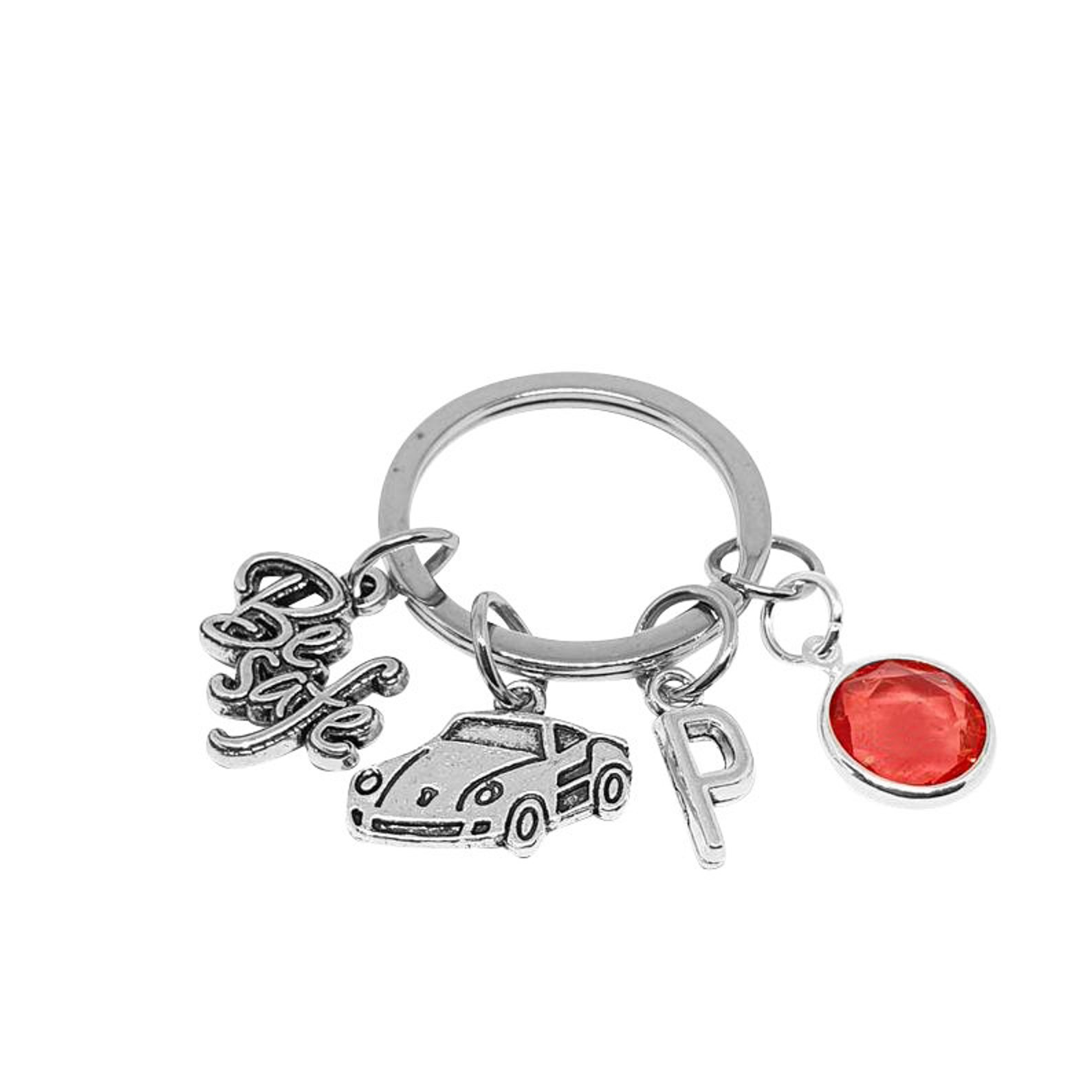 Car Keychain Be Safe Keychain New Driver Keychain Drive Etsy