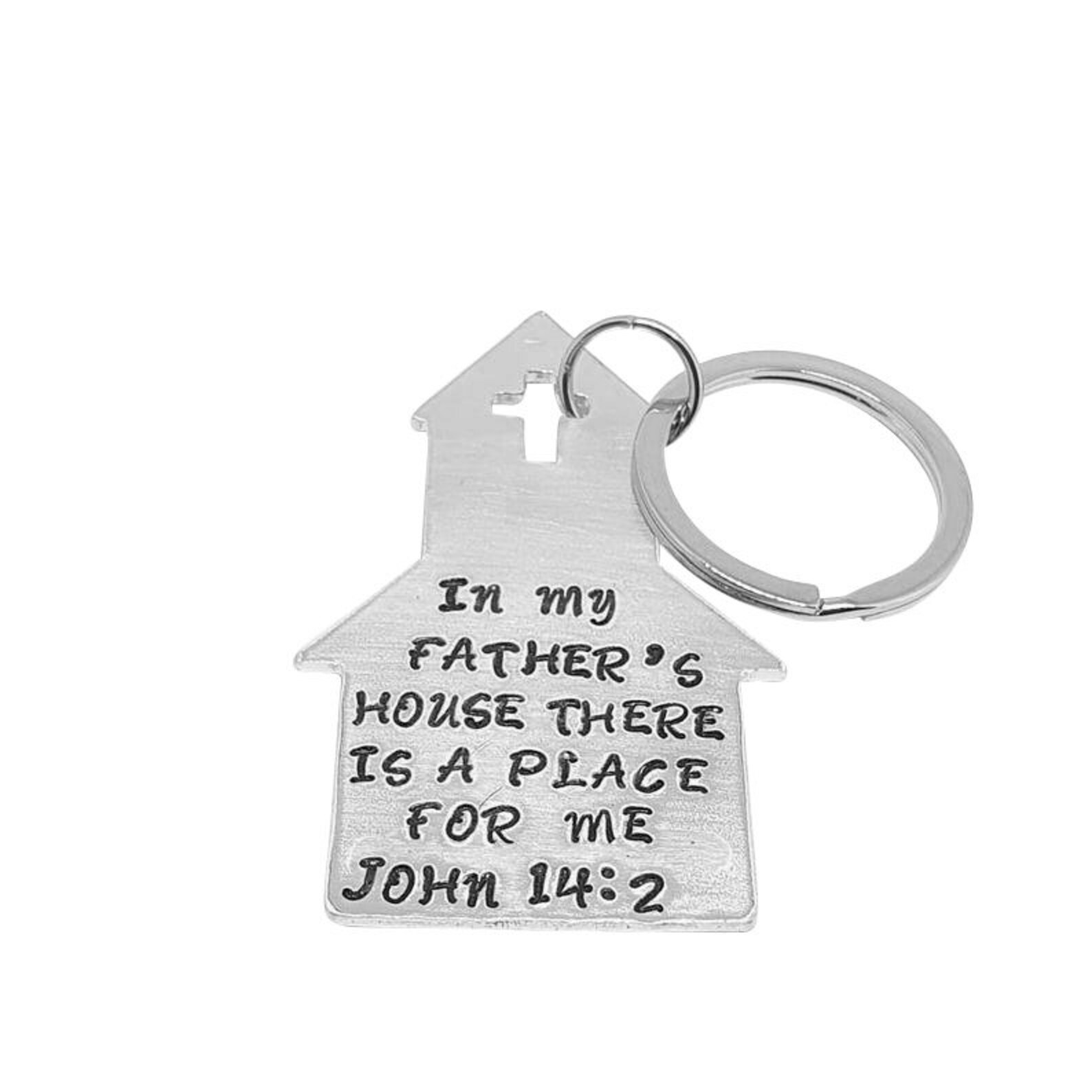 Christian Keychain Scripture Keychain Bible Verse Keychain Etsy