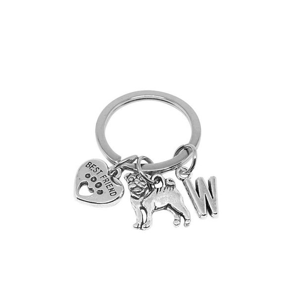 Custom Pet Keychain Dog Paw Keychain Pet Keychain Dog Etsy