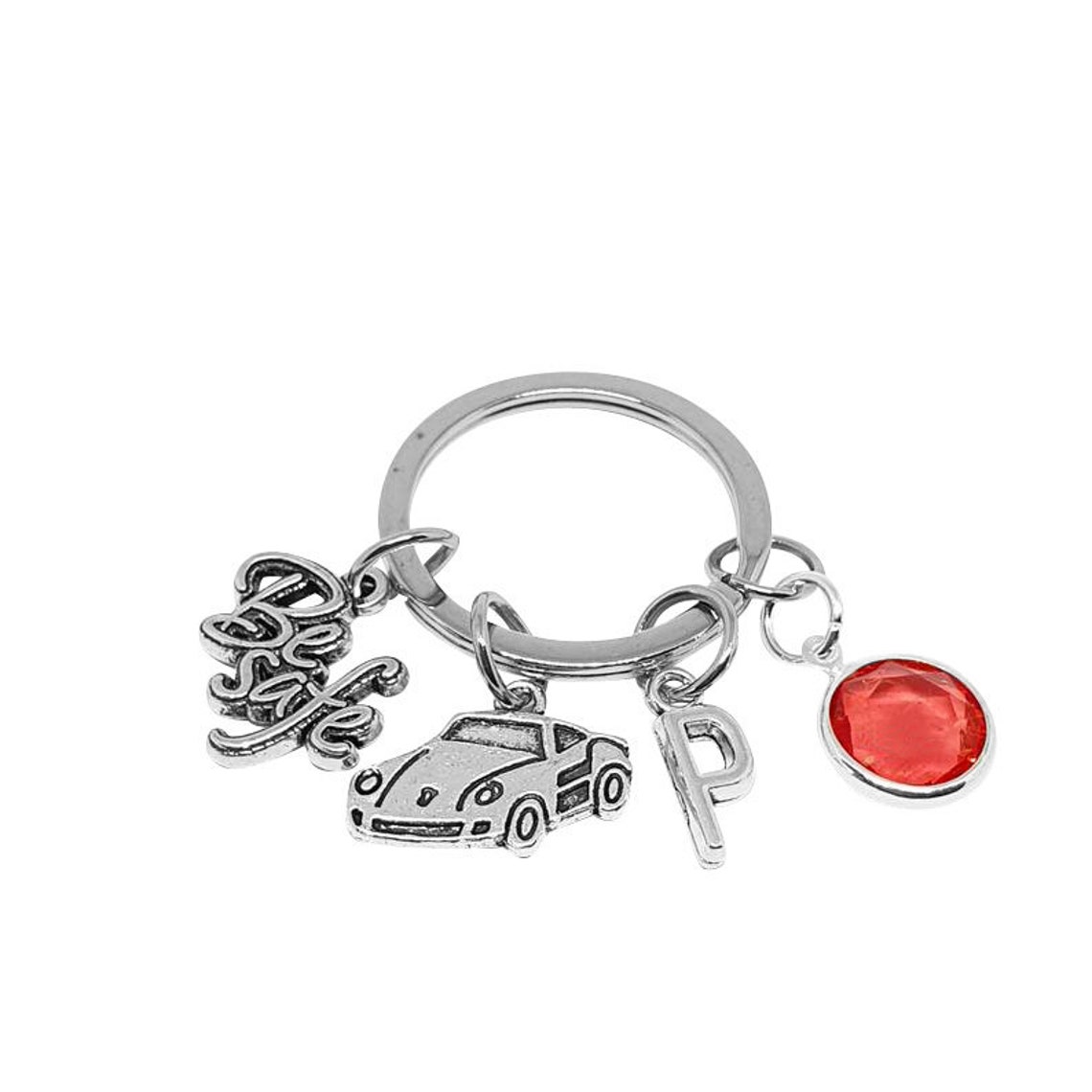 Car Keychain Be Safe Keychain New Driver Keychain Drive Etsy