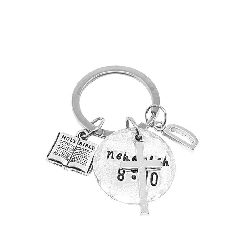 The Joy Of The Lord Is Your Strength Bible Verse Keychain  Etsy