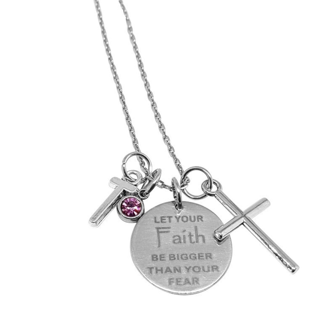 Faith Necklace, Faith Jewelry, Encouragement Gift, Faith Gift for Her