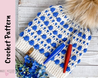 CROCHET PATTERN | Rumple Beanie - Crochet Beanie