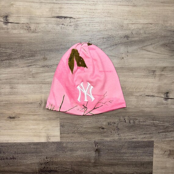 Embroidered New York Beanie, Realtree Camo Skully Beanie, Baseball