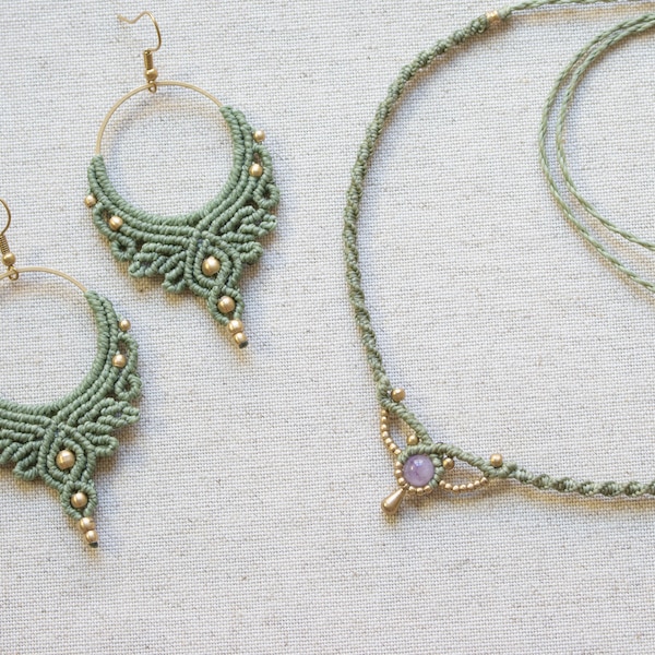 Macrame Jewelry - Etsy