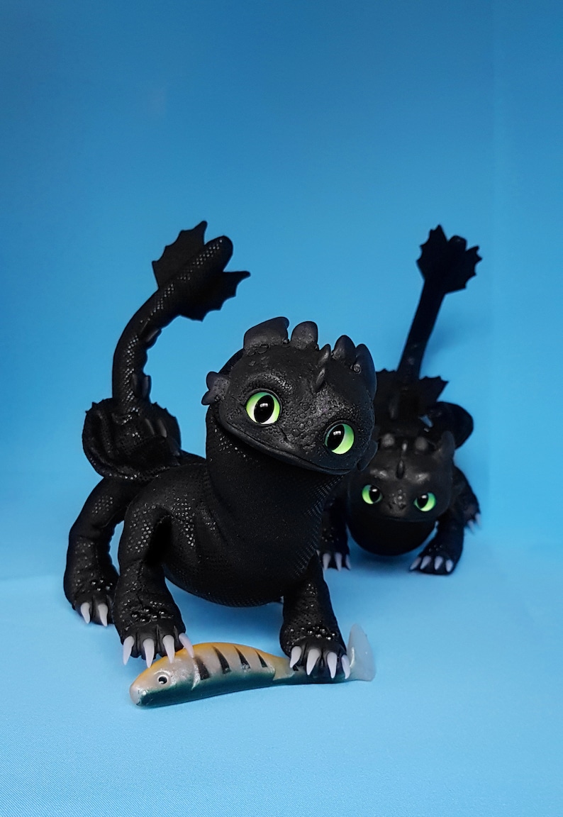 Made to order baby Toothless oneNight FuryHow to Train | Etsy