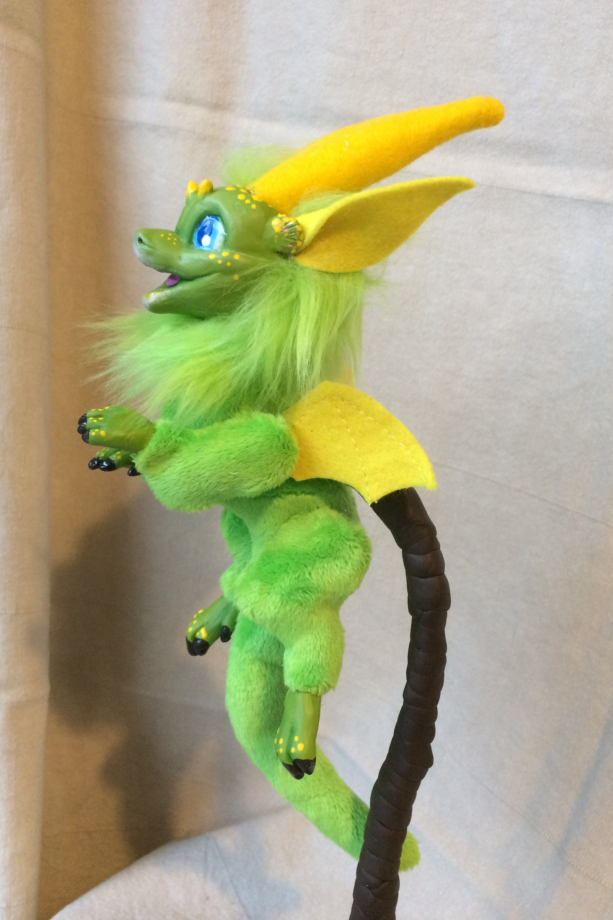 Pomelo the Pocket Dragon cute baby dragon hatchling Etsy