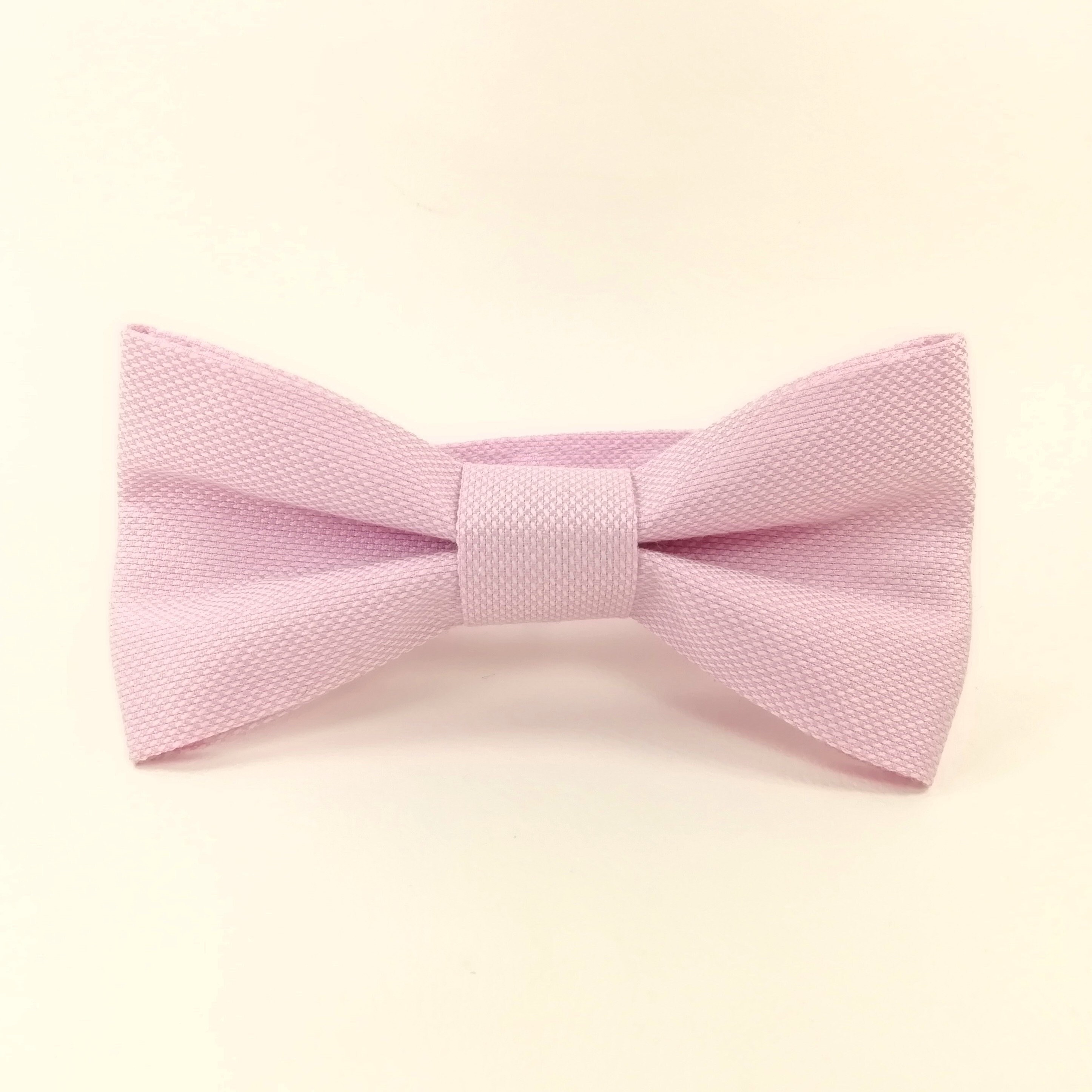 Light Pink Cotton Bow Tie for wedding groomsmen Bow Tie mens Etsy