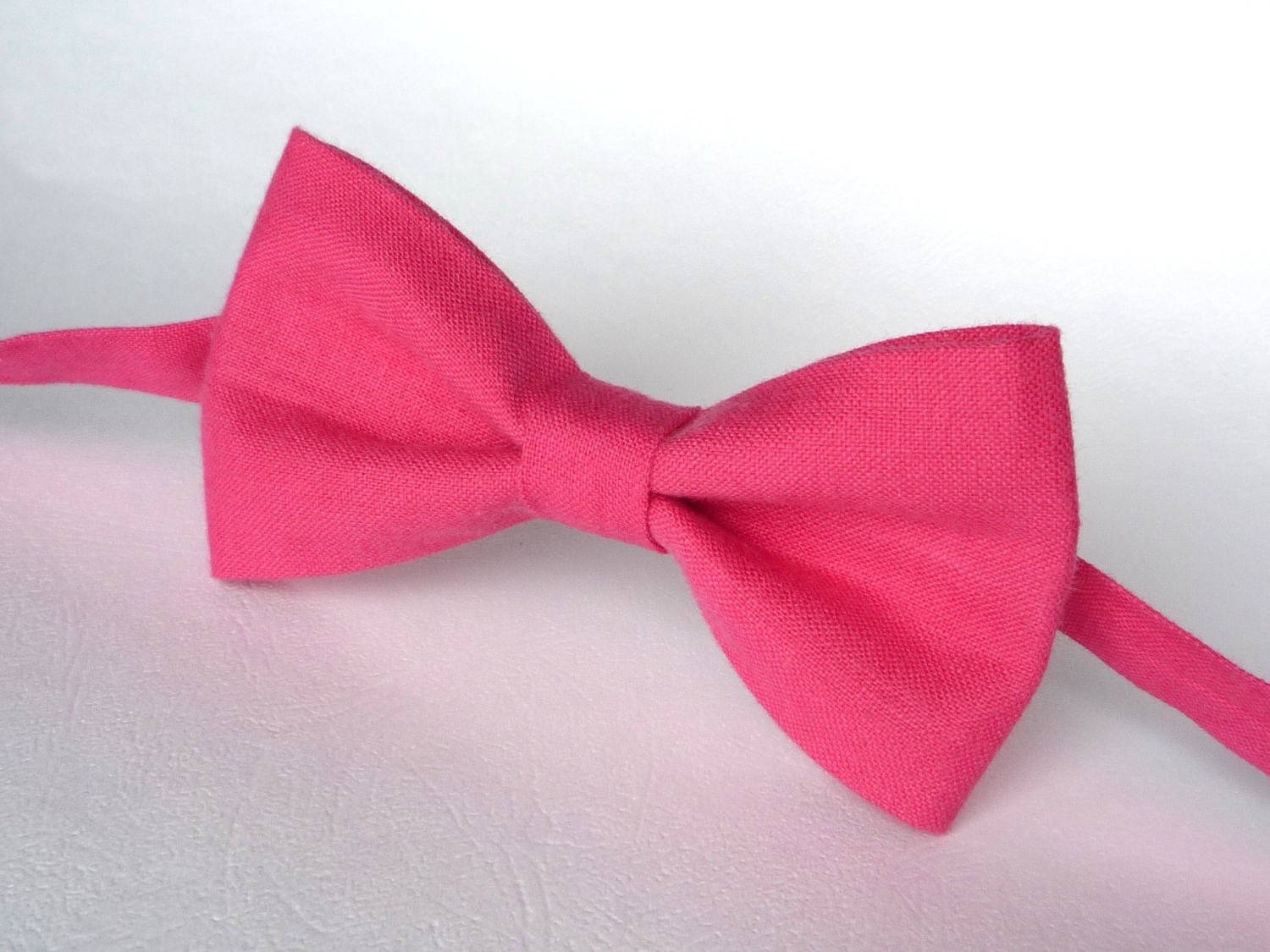 Red Crimson Linen Bow Tie Red Bow tie for groomsmen Red Etsy