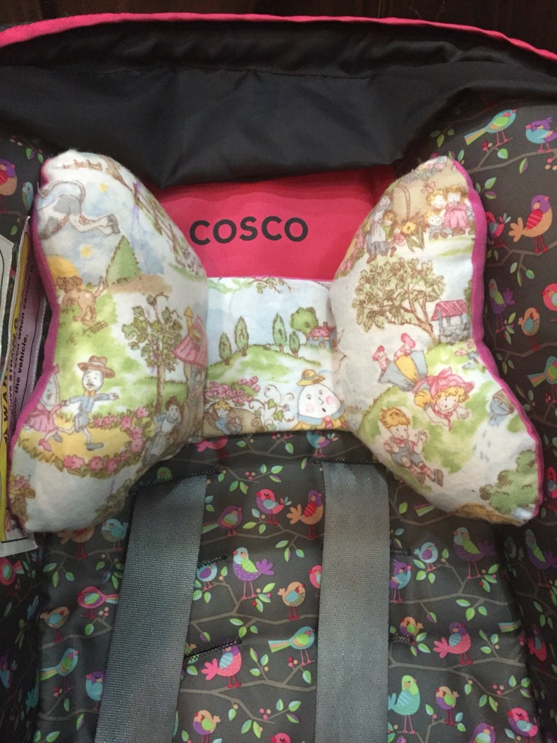 Nursery rhyme Infant car seat headrest/pillow Etsy