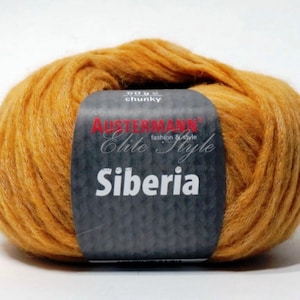 Austermann alpaca, llama, wool yarn Siberia - 6.90 EUR per 1 ball, 50gr/110m, aran, bulky, Needles: 6.0 – 7.0 mm , winter sale