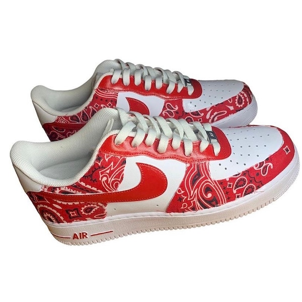 bandana air force 1 red