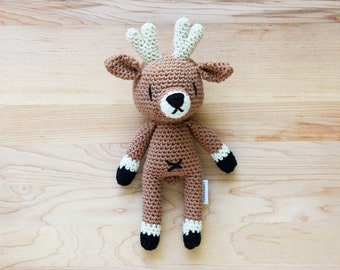 Crochet Deer Stuffed Animal – stuffed animal toy, handmade to order