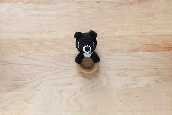 black and white pitbull stuffed animal