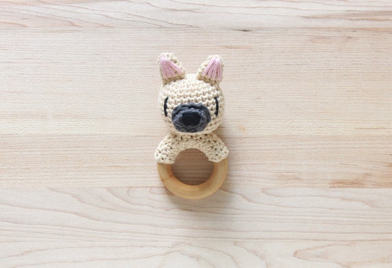 French bulldog teether sales