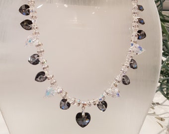 Swarovski Crystal Necklace & Earrings Set