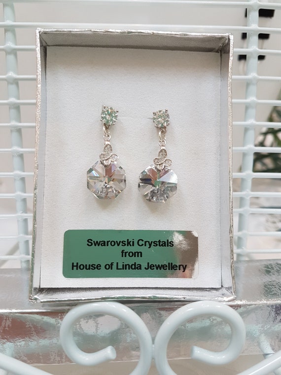 Genuine austrian crystal earrings shop