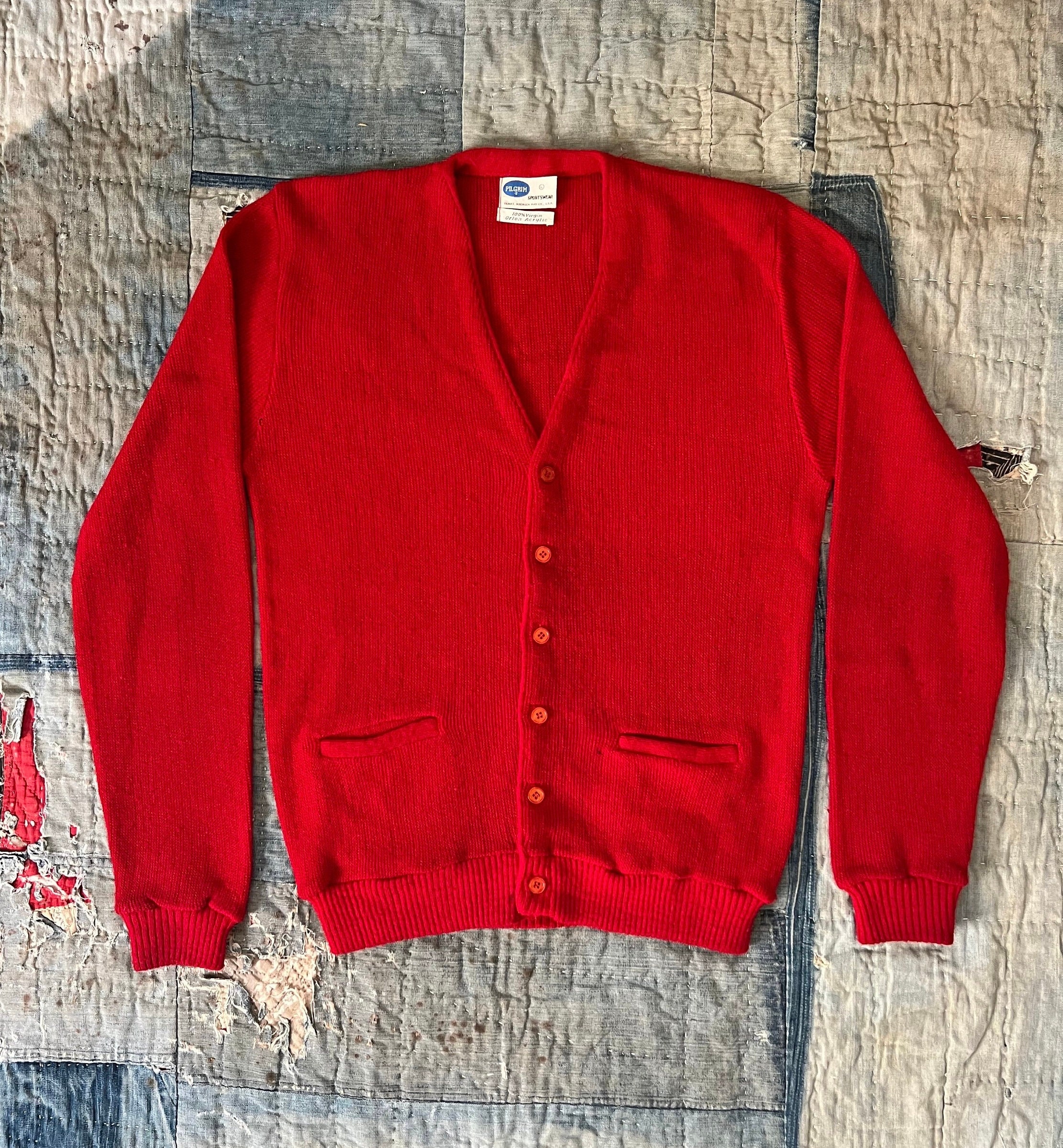 60s Pilgrim Cardigan - Etsy 60s Pilgrim Cardigan - Etsy