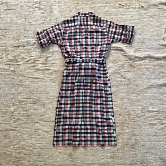 Vintage Plaid Dress - image 7