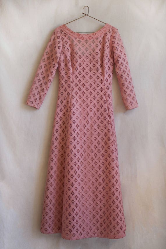 Vintage 60s Desert Rose Dress - image 2