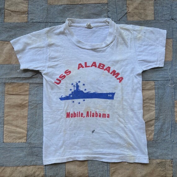 Vintage Kids USS Mobile Shirt