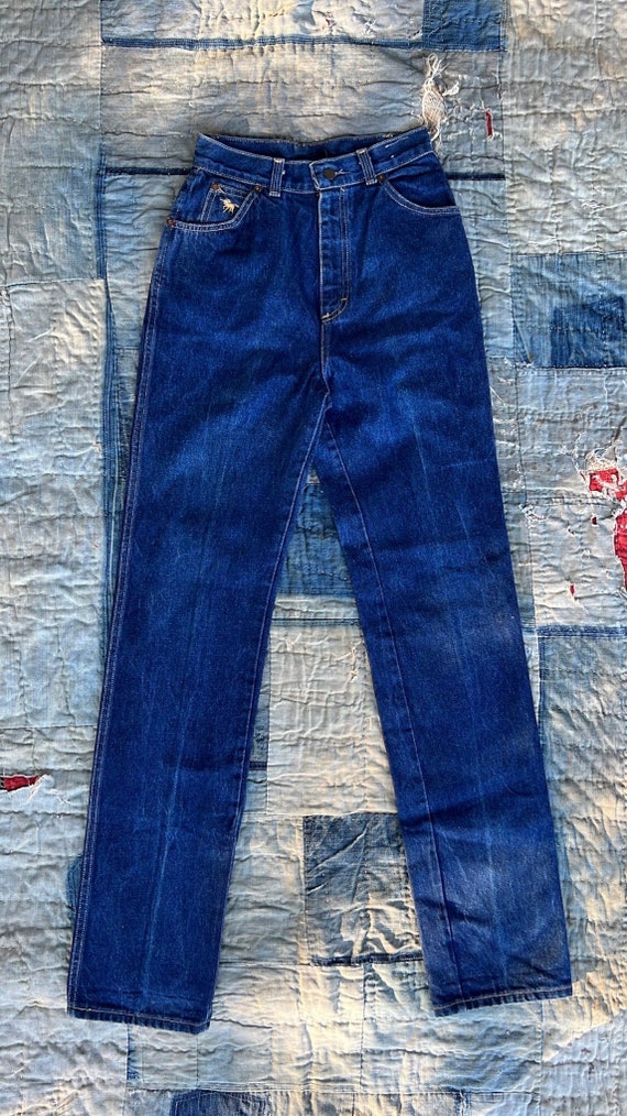 Vintage Silver Unicorn Dark Wash Jeans