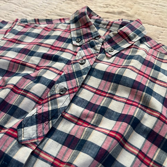 Vintage Plaid Dress - image 4