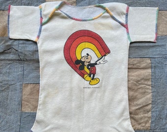 Chemise vintage Mickey Mouse pour enfants